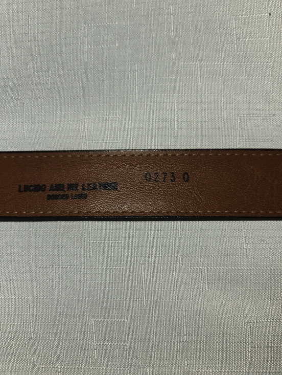 Leather Burgundy Vintage Belt Womens Gold Buckle Classic Minimalist Quiet Luxury - Picture 5 of 7